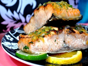 >Citrus Salmon Photo 1